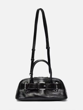 OSOI Black Zip Brocle Mini Bag